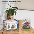 thumbnail image 4 of Flower Bouquet Building Set Friends Sets Adults DIY Plants Bonsai Tree Decor Flowers Building Blocks Set Botanical Collection Valentine's (Lily), 4 of 4