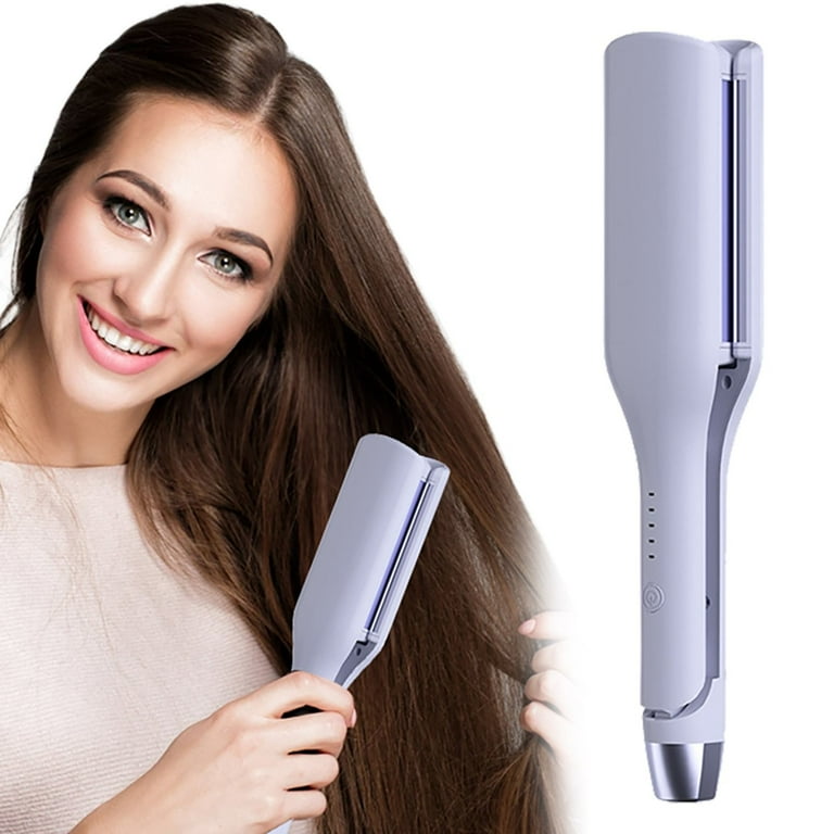 Anti Scald Hair Crimper Wavy Hair Curler for Women Fast Heating Curling Wand Ceramic Hair Crimper Hair for Wide Deep Hair Clippers Clearance Walmart