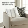 thumbnail image 7 of Noble Linens Yarn-Dyed Cotton Decor Throw Pillow in Awning Stripe Pattern, 7 of 7