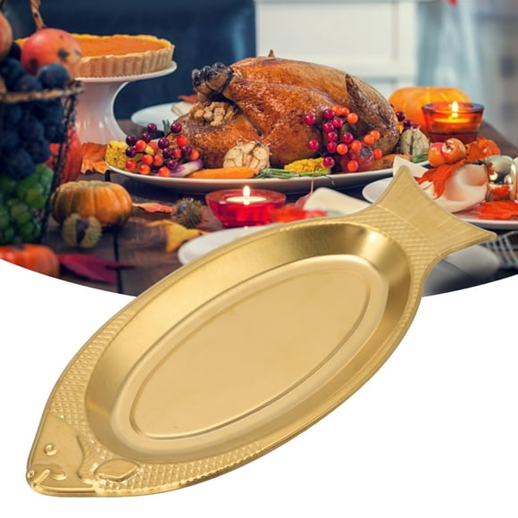 Stainless Steel Serving Platter,Serving Platter Fish Shaped Fish Platter Dishes Fish Shaped Serving Platter Achieve More