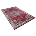thumbnail image 2 of Borovici Red Vintage Polyester Area Rugs for Living Room Washable Rugs Boho Moroccan Area Rug Soft Geometric Bohemian Distressed Indoor Rug for Bedroom Dining Room Office Foldable Nonslip Rug, 2 of 9