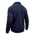 thumbnail image 5 of LODIENY Corduroy Button Down Cropped Shirt Jackets for Men with Pockets Long Sleeve Collared Vintage Trendy Overshirt Navy XXL, 5 of 8