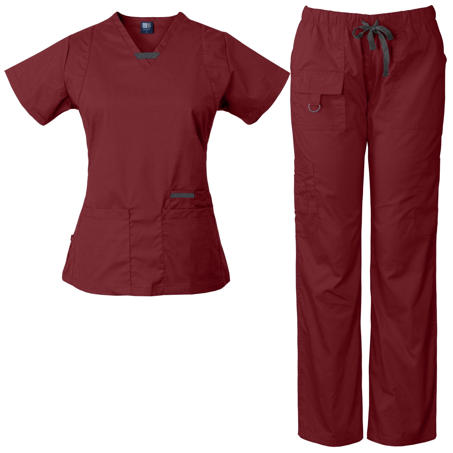 Women's Utility MultiPocket Medical Scrub Set, Style 2043