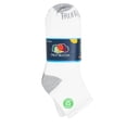 thumbnail image 1 of Calcetas Fruit Of The Loom para Hombre, Quarter Afelpado y Anatómico 5 Pares Blanco Unitalla, 1 of 3