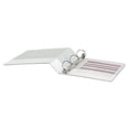 thumbnail image 3 of Economy Round Ring View Binder, 3 Rings, 2" Capacity, 11 X 8.5, White | Bundle of 10 Each, 3 of 3