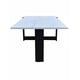 thumbnail image 3 of Mesa de Centro rectangular Hogare con cubierta tipo Marmol Diseño elegante y moderno, 3 of 7