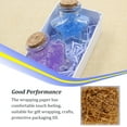 thumbnail image 4 of 1 Pack Lafite Paper Raffia Filler Colorful Shredded Box Packaging Decoration Practical Wedding Party Easter New Year Brown, 4 of 7