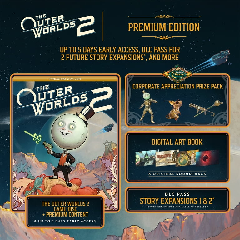 The Outer Worlds – Premium Edition – PlayStation® [Disc Code