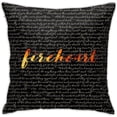 thumbnail image 1 of Fireheart Housse de Coussin Design Citation pour Canapé Chambre, 1 of 1