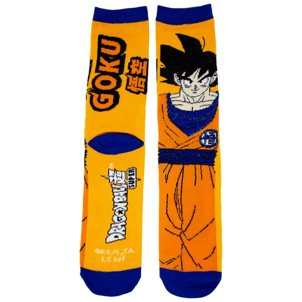 Dragon Goku Crew Socks - Walmart.com