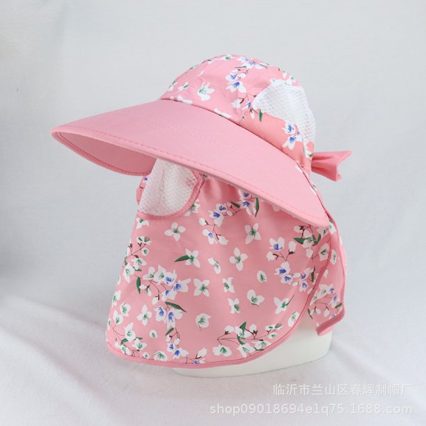 Sombrero de pescador para el sol, máscara solar de verano para hombre, sombrero de pescador que cubre la cara, sombrero de sol, sombrero de paja para exteriores, sombrero de sol fresco