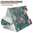 thumbnail image 2 of FORMRS A4 Clipboard Folder with Pen Holder Horizontal Foldable School Office Binder, Art Water Lilies Pattern, 2 of 9
