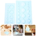 thumbnail image 3 of Shisuyan 2pcs Plastic Clay Making Tools DIY Clay Crafts Tool Half Ball Mini Clay Craft Molds, 3 of 8