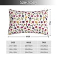 thumbnail image 2 of Kdxio Cotton Pillow Cases 16"x24" Pillowcases,Soft and Breathable Bedroom Pillow Cases-Tulips Flowers, 2 of 8
