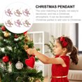 thumbnail image 3 of 6 piezas de adornos colgantes para árbol de Navidad con forma de caballo., 3 of 5