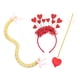 thumbnail image 2 of 1 juego de arco y flecha de Cupido Disfraz de Cupido para San Valentín Accesorio para fotos Diadema de Cupido para San Valentín Accesorios para disfraz, 2 of 8