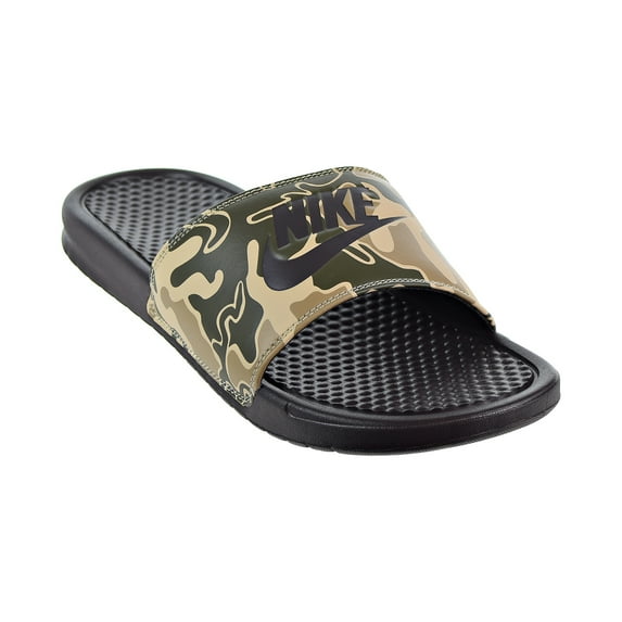 Nike Benassi JDI Print Men's Sandals Velvet Brown 631261-202
