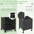 thumbnail image 4 of Patiojoy et of 2 Raised Garden Bed on Wheels with Climbing Trellis Self-Watering Planter Box with 3 Heights & Detachable PE-Coated Metal Tubes, 4 of 8