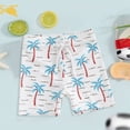 thumbnail image 2 of TOWED22 Toddler Swim Trunks Baby Boy Bathing Suit Quick Dry Kids Swimsuits Boys Board Shorts Kids Swim Shorts Boys' Swimwear White,18-24 M, 2 of 4