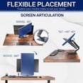 thumbnail image 5 of VIVO Freestanding Monitor Arm Mount for 17" to 32" Touch Screens, 5 of 8