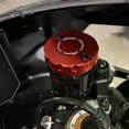 thumbnail image 3 of Compatible with India FTRX100 FTR1200 FTR X100 1200 2019-2022 2023 2024+ Motorcycle CNC Front and Rear Brake Tank Cap Accessories, 3 of 4