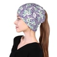 thumbnail image 6 of KLL Lavender Flowers Pirnt Wicking Running Beanie Head Wrap Cycling Bandana for Men Women, 6 of 8