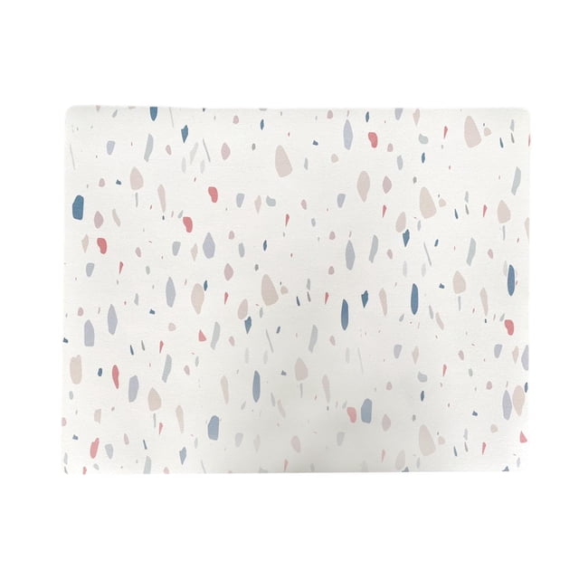 Moyic Alfombrilla de secado de platos reutilizable, almohadilla de secado de utensilios, escurridor de platos para cajón de cocina, gris y Mostrada Vistoso