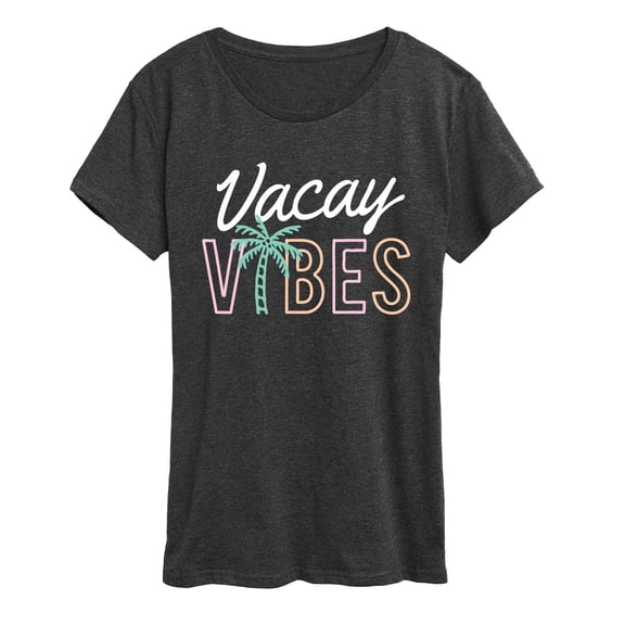 Instant Message - Vacay Vibes - Women's Short Sleeve Graphic T-Shirt