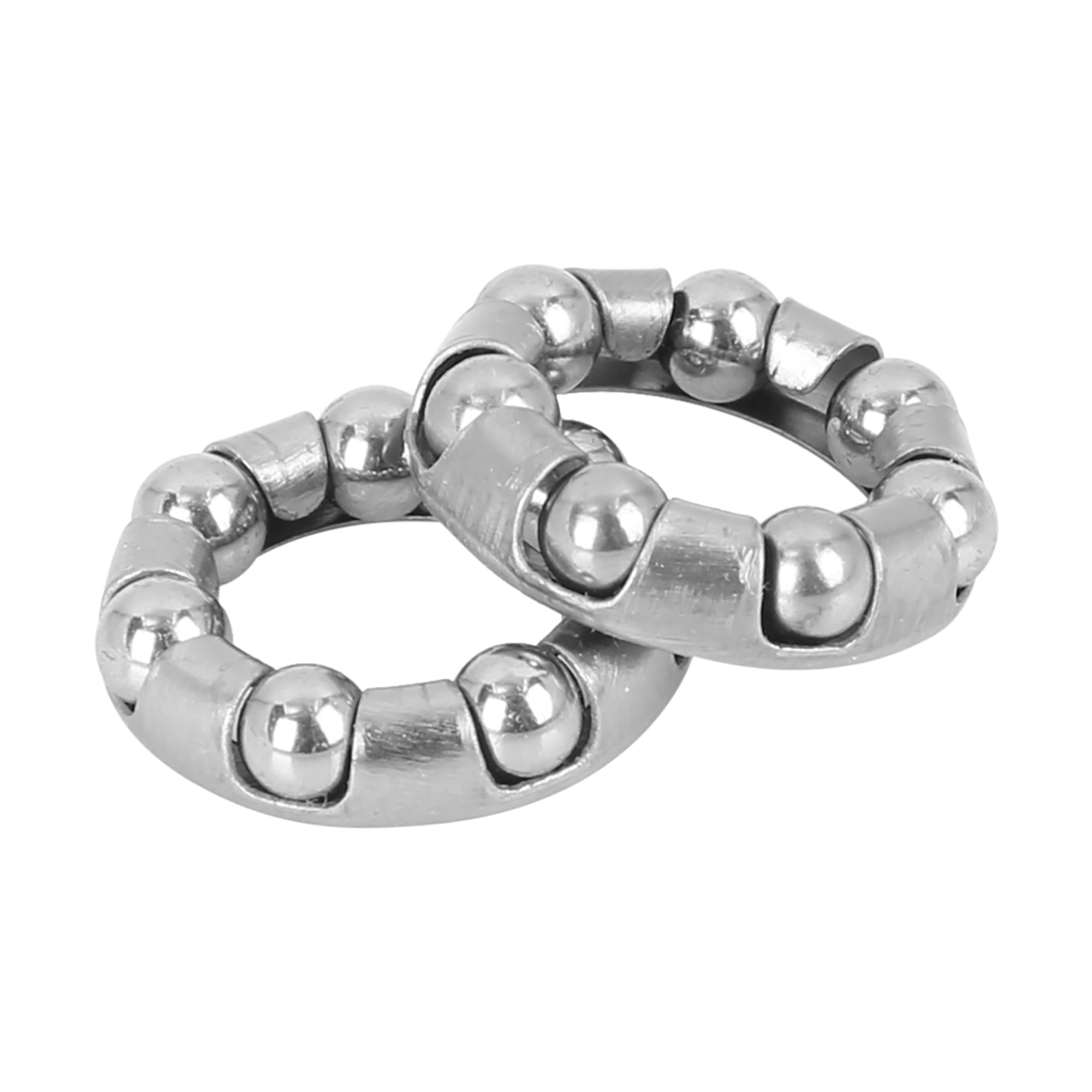Unique Bargains 4 Pcs Universal Ball Bearing Retainer 0.19" x 7 Balls for Bicycle Crank