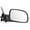 Paint to match, variant on For Jeep Grand Cherokee 1999 00 01 02 03 2004 Door Mirror Passenger Side | Power | Textured Black | Replacement For CH1321184 | 55155446AG