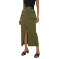 thumbnail image 1 of Dorothy Perkins - Falda Midi para Mujer (Caqui), 1 of 2