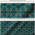 thumbnail image 2 of Soimoi Cotton Cambric Fabric Filigree Damask Printed Fabric 1 Yard 56 Inch Wide, 2 of 7