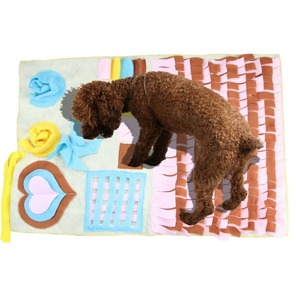 Tapete magnético de entrenamiento para mascotas Qianli (58 cm x 86 cm), tapete de alimentación para perros, tapete de entrenamiento antiestrés, juguetes de búsqueda y recuperación