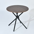 thumbnail image 5 of Homy Casa Table à Manger de 31,5 Po pour 2 à 4 Personnes - Petite Table Ronde de Cuisine pour Bistro, Table de Réception, Espresso, 5 of 5