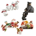 thumbnail image 4 of Hbdhejl Christmas Gnome Sculpture Table Decoration，Helping Hand Holiday Shelf Sitters, 4 of 6
