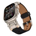 thumbnail image 2 of Correa De Lujo Para Apple Watch Piel Y Titanio Premium, Compatible con 42/44/45/49mm, 2 of 5