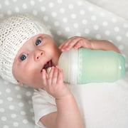 Olababy GentleBottle, Silicone Baby Bottle - 8oz, Mint 2-Pack
