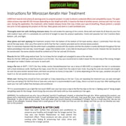 Moroccan Keratin 1000ml SET Most Effective Brazilian Keratin Hair Treatment Professional Salon Results at home