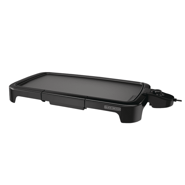 BLACK+DECKER Plaque Chauffante Électrique 20” Reconditionnée - Antiadhésive, Contrôle de Température