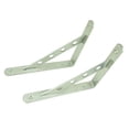 thumbnail image 1 of simhoa Support d'Étagère en Acier Inoxydable 2x, Support Robuste en L 14 Pieds' 14 Pouces, 1 of 8