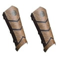 thumbnail image 1 of Yinanstore Pirate Boot Tops Shoes Covers Gift Leg Wraps Medieval Leg Covers for Photo Props Light Brown, 1 of 8