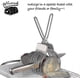 thumbnail image 2 of 2026 Stainless Steel Roast Beef Cutting Tongs Meat Bread Slicing Tong Onion, 2 of 5