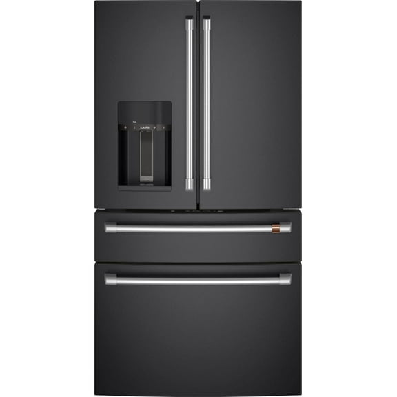 CAFE CXE22DP3PD1 french door freestanding refrigerator