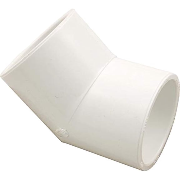 Westlake Pipe & Fittings 45 Elbow,PVC,1 1/2 in,Socket, SCH 40 417015BC