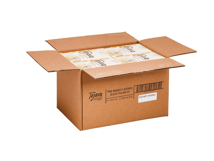 Tejava Unsweetened Pineapple Mango Black Tea Pods | 4 Cases | 100% ...