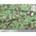 thumbnail image 2 of Soimoi Polyester Crepe Fabric Artistic Paisley Printed Craft Fabric by The Yard 52 Inch Wide, 2 of 3