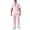 Pink, variant on Xzbqbs Sweatsuits for Men 2 Piece Jacquard Set Zip Up Short Sleeve Athletic Hoodie and Jogger Pant Casual Fashion Summer Tracksuits