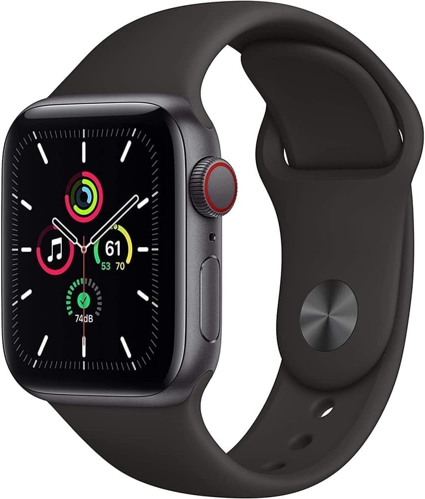 家電 Apple Watch SE Nike GPS Black 44mm Apple Watch Nike SE GPS, 44mm Space Gray Aluminum Case with