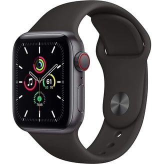 Apple, Watch Series 3, 38mm GPS + Cellular, Aluminum Case Black