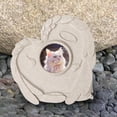 thumbnail image 1 of BELOVING Pierre Tombale Commémorative pour Chien Chiot Chaton Pierre Tombale en Résine pour Patio A, 1 of 10
